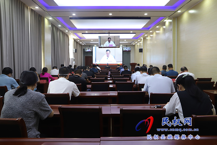 我縣組織收聽收看全省食品安全工作電視電話會議暨省食安委全體會議