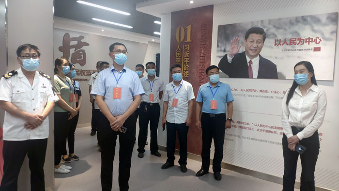 縣人大代表視察《中華人民共和國基本醫(yī)療衛(wèi)生與健康促進(jìn)法》執(zhí)法執(zhí)行開展情況