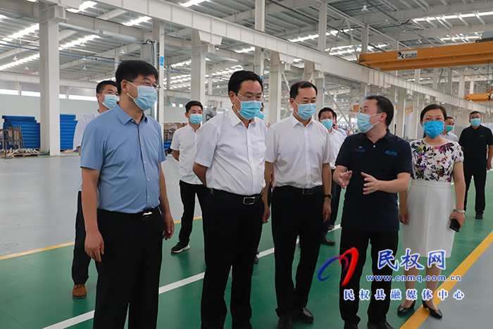 市人大常委會(huì)副主任姬脈常、劉彥華一行到民開展“助企日”活動(dòng)