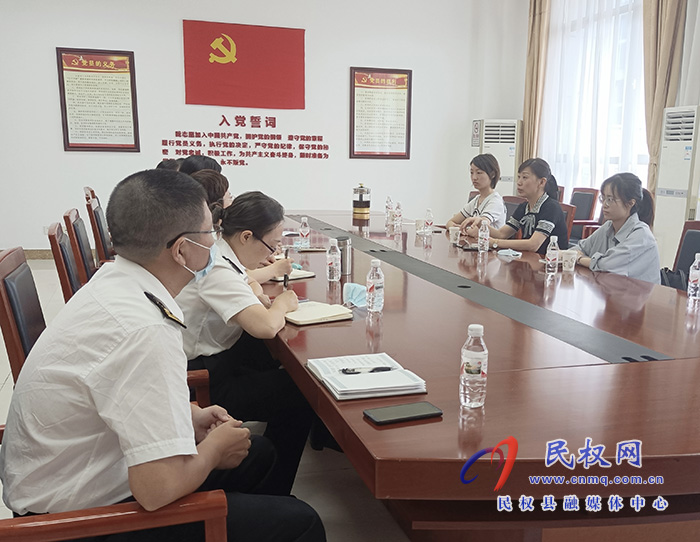 縣委常委、副縣長于茜同鄭州海關領導到南寧海關調研