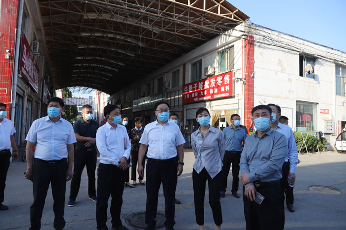 縣領(lǐng)導栗團結(jié)調(diào)研全國文明城創(chuàng)建工作