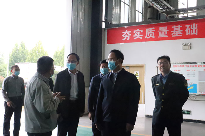縣委常委、常務副縣長王景義開展“助企日”活動和督導安全生產工作