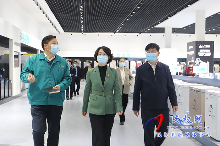 市委副書記、政法委書記呂娜到民開展“企業(yè)服務日”活動