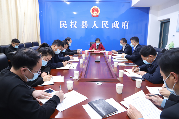 縣委副書記、縣長王靜嫻聽取2023年工作謀劃情況匯報(bào)