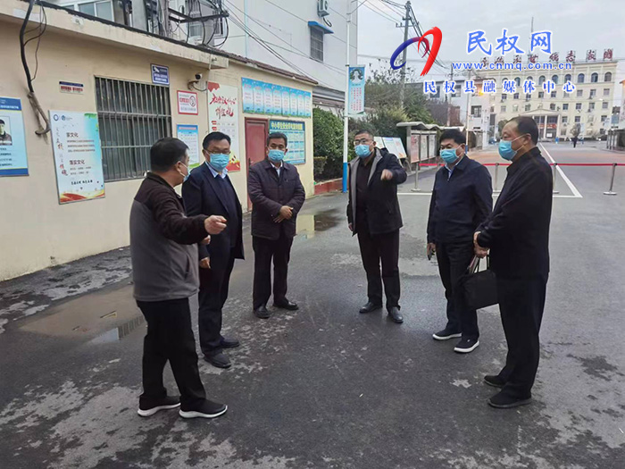 縣委常委、宣傳部長(zhǎng)、副縣長(zhǎng)畢道喜督導(dǎo)校園疫情防控工作