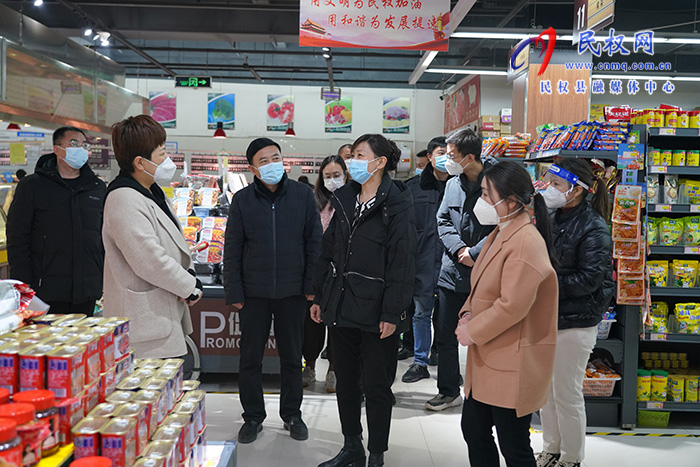 縣委常委、副縣長于茜督導(dǎo)食品安全、消防安全和疫情防控工作