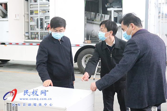 市人大常委會副主任、縣委書記張團(tuán)結(jié)調(diào)研復(fù)工復(fù)產(chǎn)、安全生產(chǎn)工作