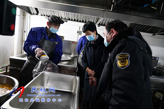 民權縣人大常委會主任周燕督導調(diào)研食品安全“兩個責任”落實情況