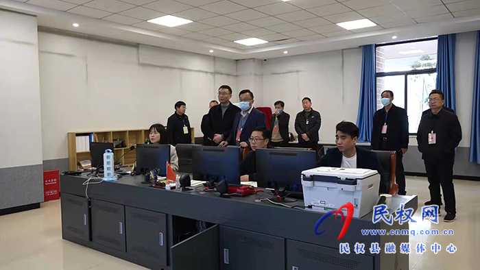 縣委常委、宣傳部長、副縣長畢道喜查看2022年成人高招考試（延期）工作