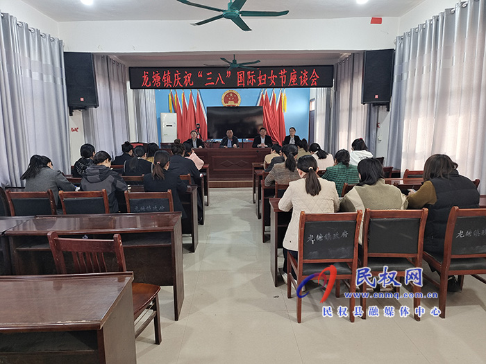 龍?zhí)伶?zhèn)召開“三八”國際婦女節(jié)座談會(huì)