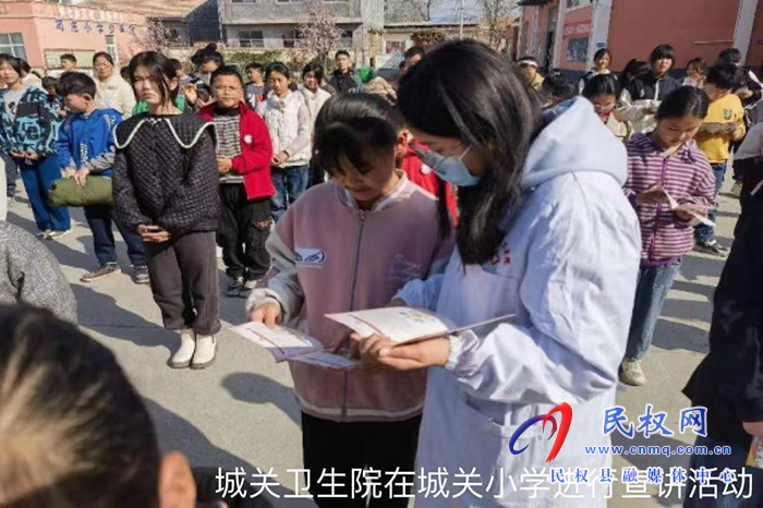 防控傳染病 健康進(jìn)校園 縣衛(wèi)健委開展春季傳染病防控知識宣講活動