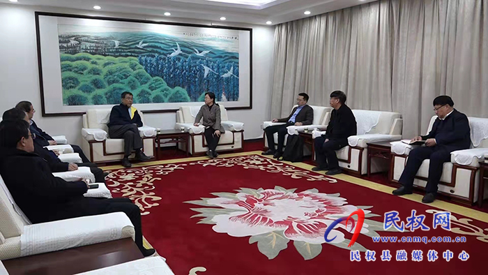 縣委副書記、縣長王靜嫻會(huì)見茂林斯達(dá)控股董事長顧鐳一行