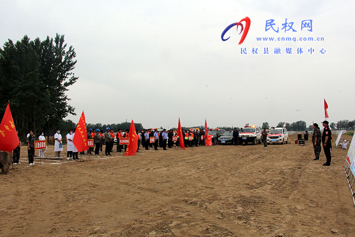 褚廟鄉(xiāng)開展防汛抗洪及消防救援應急演練