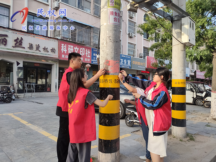 雙城同創(chuàng)，你我同行 | 民權縣高級中學師生志愿者在行動