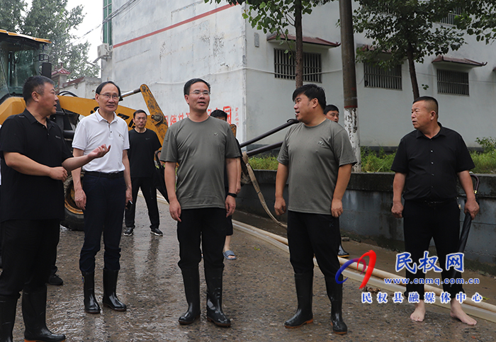 縣委副書記、代縣長王景義到部分鄉(xiāng)鎮(zhèn)查看防汛備汛工作開展情況