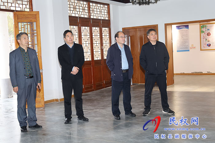 靈寶市考察團(tuán)到民考察全域土地綜合整治工作