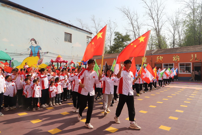  全民奧運(yùn)會(huì)，等你來挑戰(zhàn)！野崗鎮(zhèn)童欣幼兒園舉行親子運(yùn)動(dòng)會(huì)