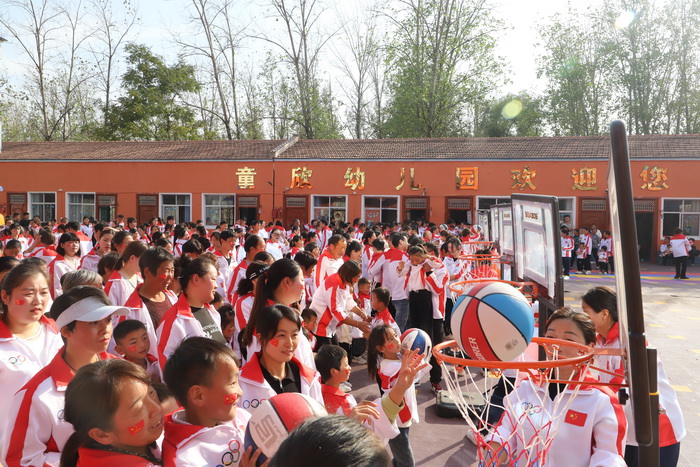  全民奧運(yùn)會(huì)，等你來挑戰(zhàn)！野崗鎮(zhèn)童欣幼兒園舉行親子運(yùn)動(dòng)會(huì)