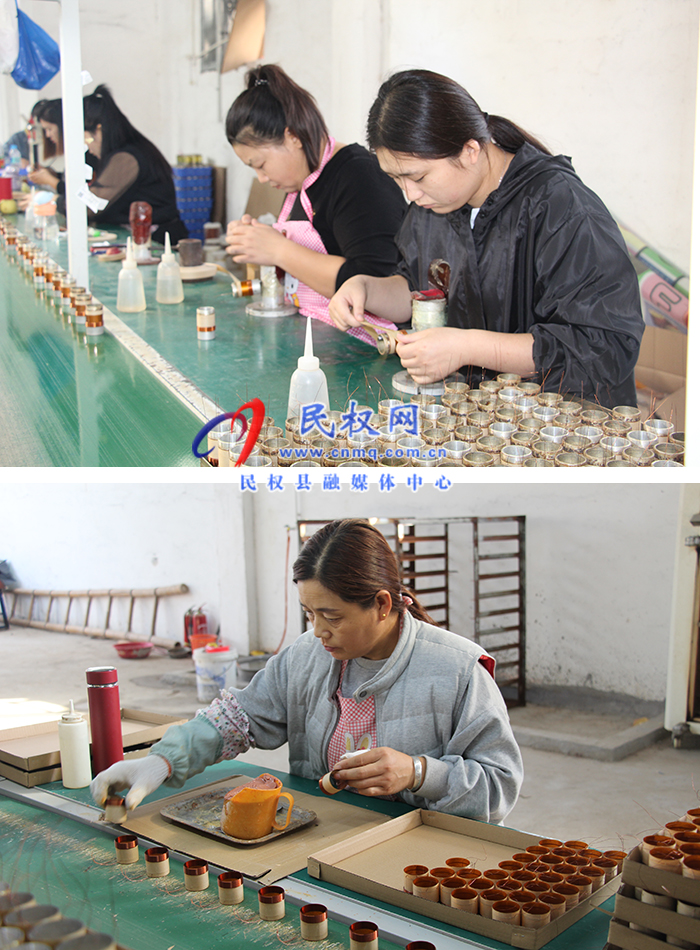 民權縣褚廟鄉(xiāng)  鄉(xiāng)村“微工廠”帶就業(yè)促增收