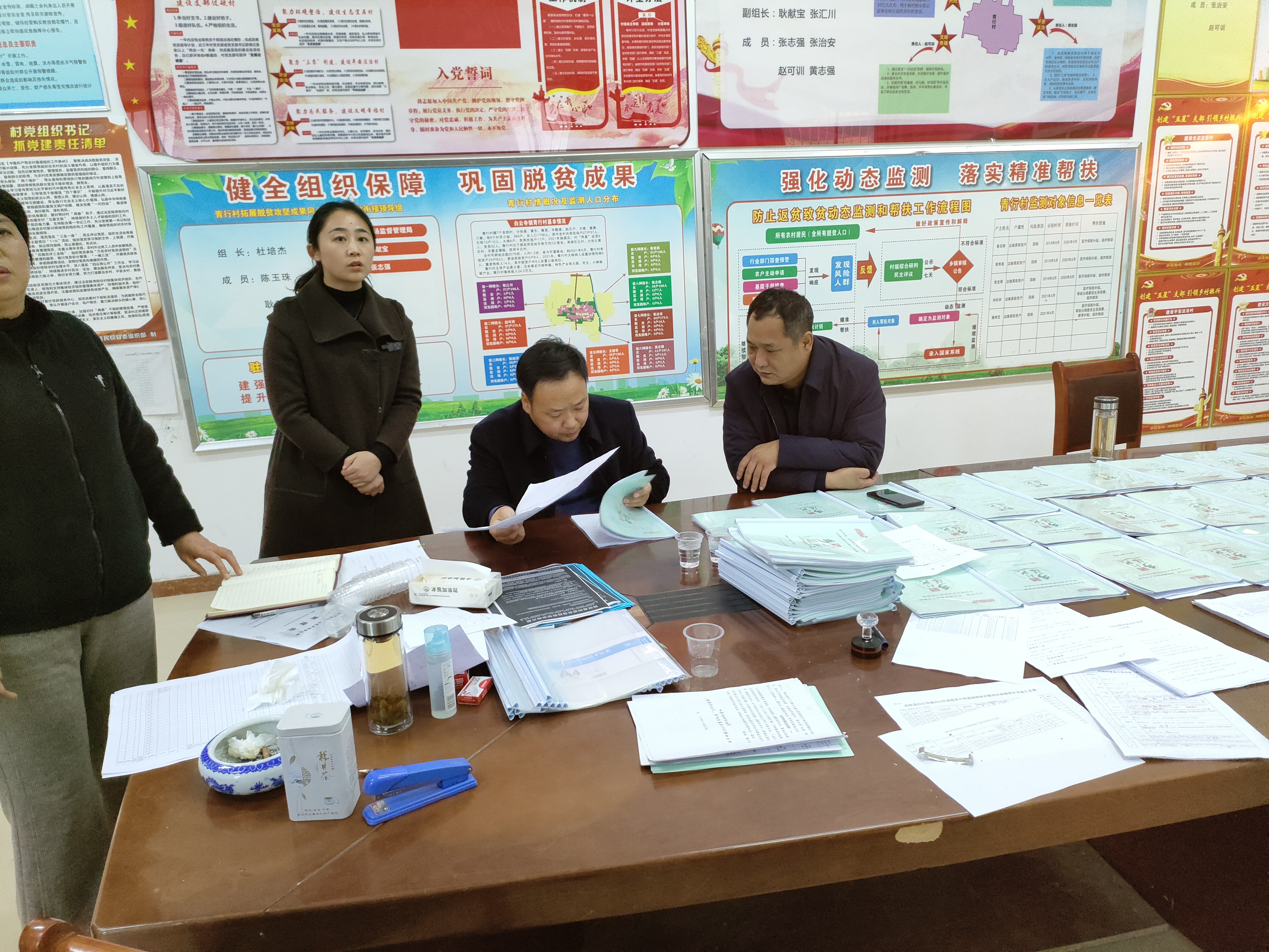 常務副縣長李衛(wèi)政到白云寺鎮(zhèn)督導鞏固拓展脫貧攻堅、重點項目工作