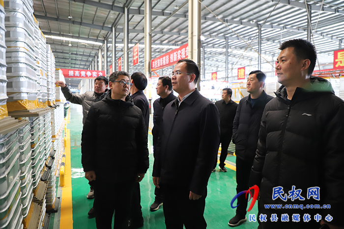 縣委副書記、縣長王景義調(diào)研企業(yè)復(fù)工復(fù)產(chǎn)和重點項目建設(shè)工作