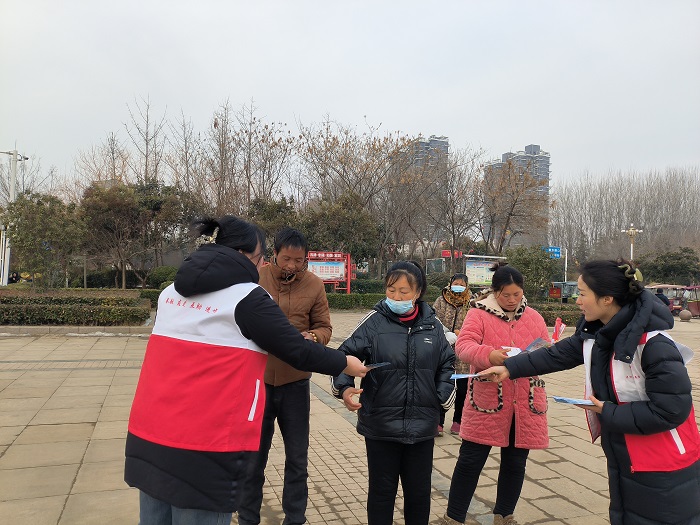 團縣委開展關(guān)愛青少年心理健康宣傳活動