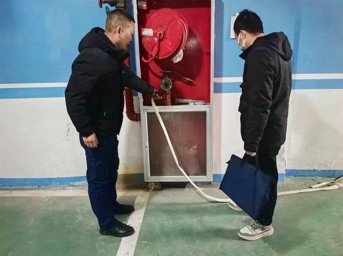 民權縣人防工程維護中心開展全縣既有人防工程安全生產暨消防安全檢查工作