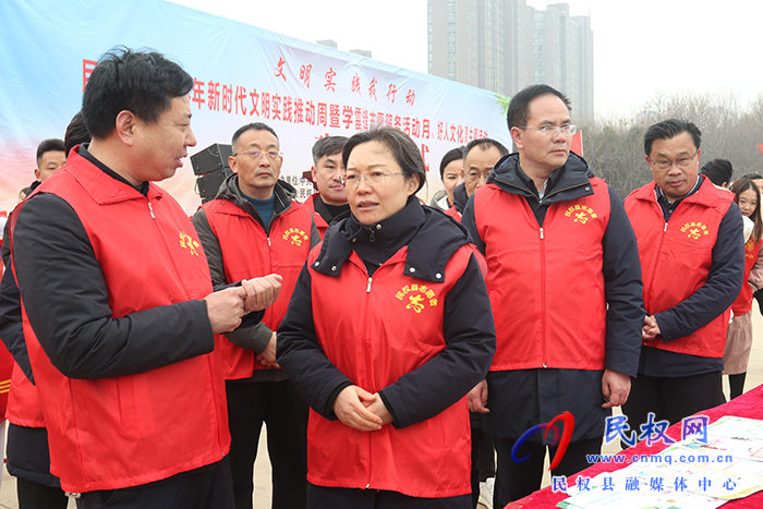 民權(quán)縣2024年新時(shí)代文明實(shí)踐推動(dòng)周暨學(xué)雷鋒志愿服務(wù)活動(dòng)月、好人文化周主題活動(dòng)啟動(dòng)