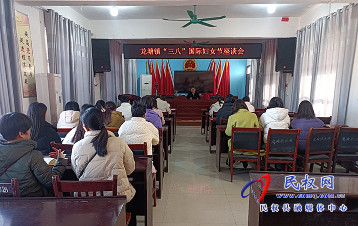 龍?zhí)伶?zhèn)召開“三八”國際婦女節(jié)座談會(huì)