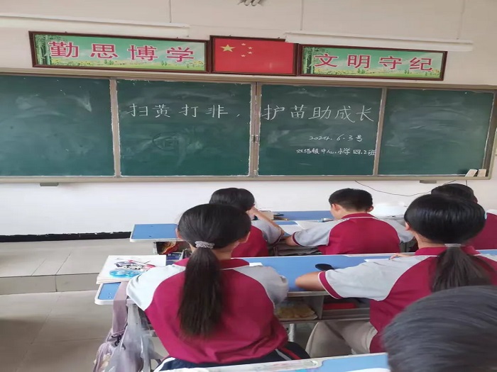 “小小綠書(shū)簽，護(hù)苗在行動(dòng)” ——民權(quán)縣雙塔鎮(zhèn)常莊小學(xué)安全主題活動(dòng)