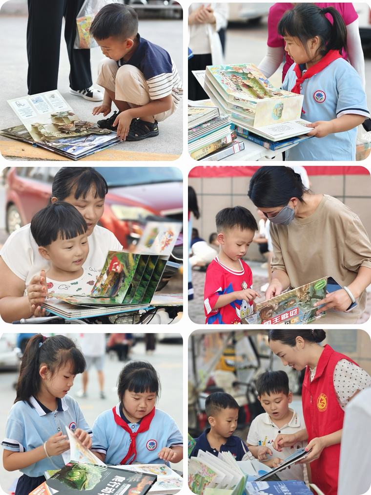 民權(quán)縣圖書館開展全民閱讀推廣進(jìn)社區(qū)活動