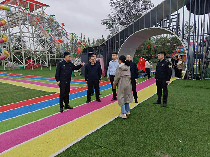 民權(quán)縣文化廣電和旅游局開展景區(qū)、游樂場所安全生產(chǎn)督導(dǎo)專項行動