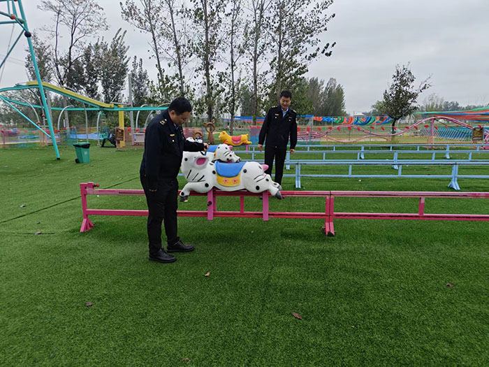 民權(quán)縣文化廣電和旅游局開展景區(qū)、游樂場所安全生產(chǎn)督導(dǎo)專項行動
