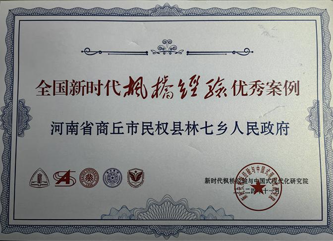 商丘市唯一！林七鎮(zhèn)案例成功入選全國(guó)新時(shí)代“楓橋經(jīng)驗(yàn)”優(yōu)秀案例