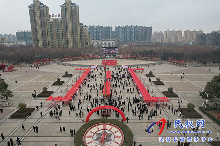 民權縣2025年春風行動大型招聘會舉行
