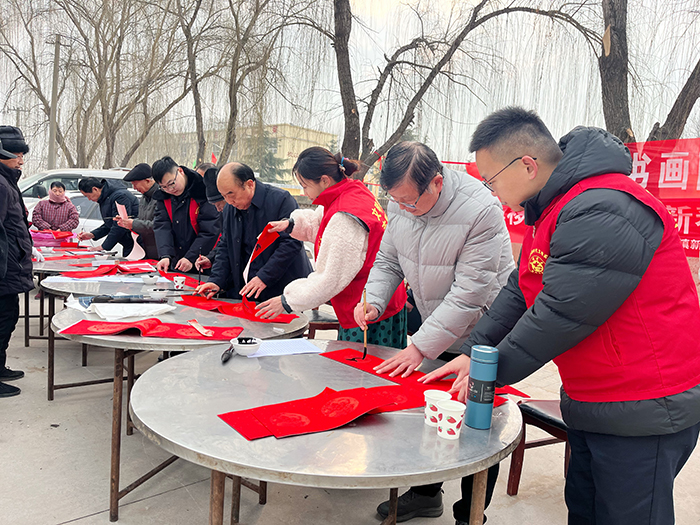 白云寺鎮(zhèn)舉辦移風易俗“迎新春”義寫春聯(lián)活動