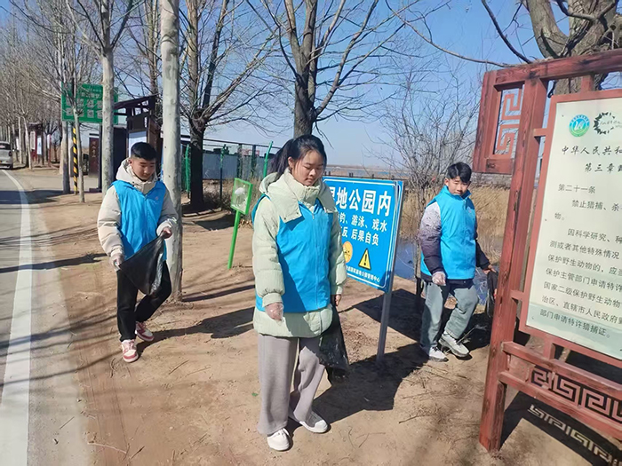 民權(quán)：守護黃河濕地 志愿者在行動
