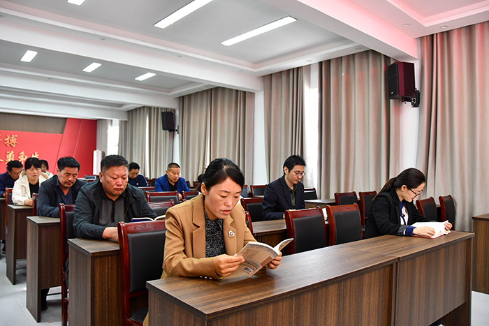 書香人和，共赴閱讀之約——民權縣人和鎮(zhèn)舉辦世界讀書日交流會