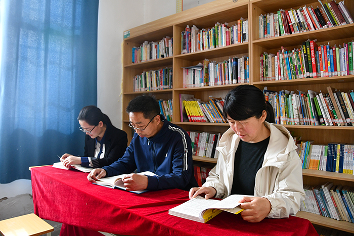 書香人和，共赴閱讀之約——民權縣人和鎮(zhèn)舉辦世界讀書日交流會