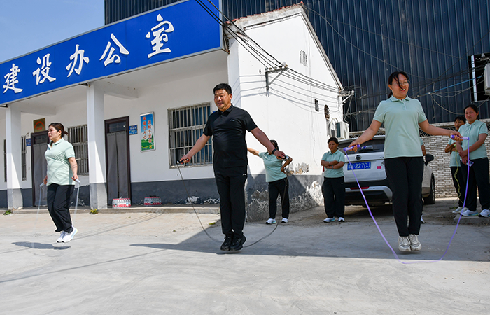 民權(quán)縣人和鎮(zhèn)舉行2025年春季職工運動會